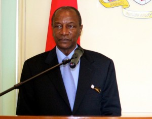 Alpha Conde, atual presidente da República da Guiné