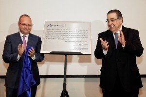 Governador de Minas Gerais, Alberto Pinto Coelho, e presidente global da Anglo American, Mark Cutifani