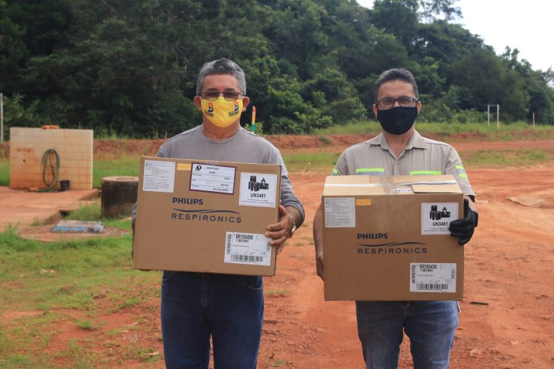 MRN ENTREGA RESPIRADORES EM ORIXIMINÁ E TERRA SANTA