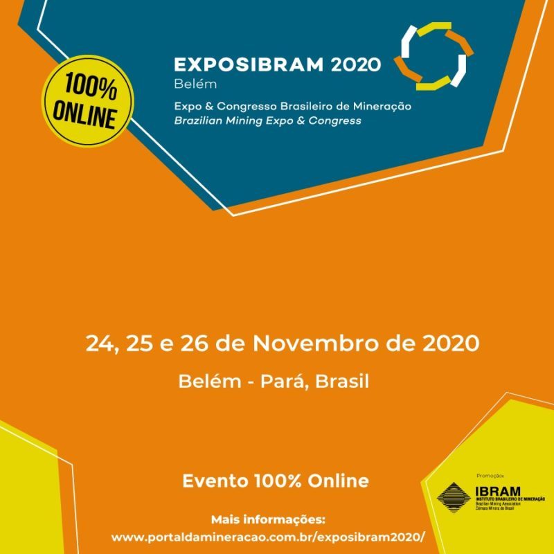 IBRAM ANUNCIA QUE EXPOSIBRAM 2020 SERÁ 100% ONLINE