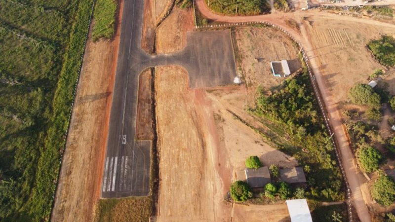 AMPLIAÇÃO E REFORMA AVANÇAM NO AERÓDROMO DE ARIPUANÃ