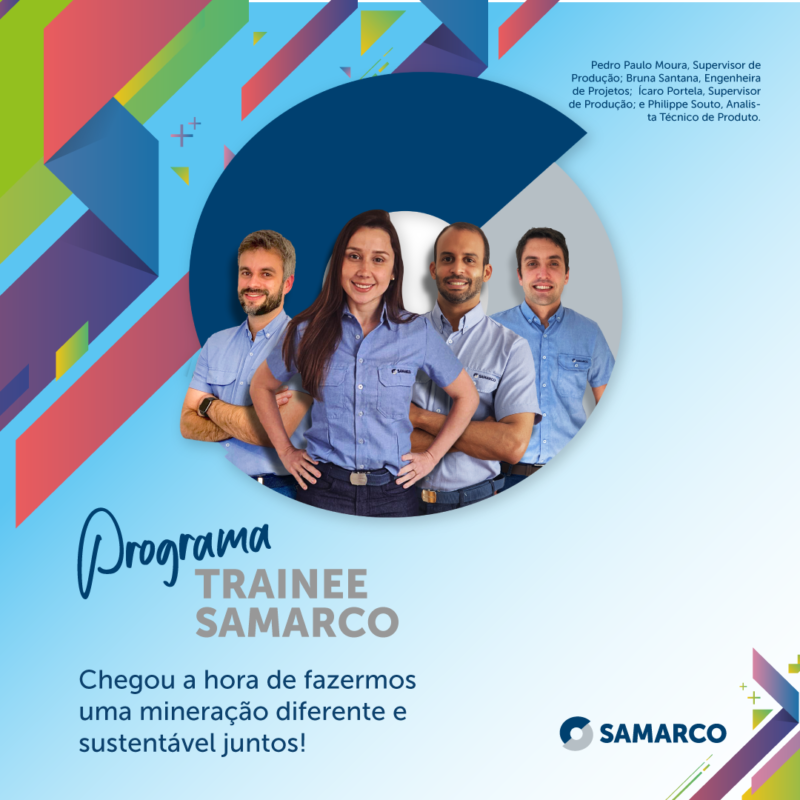 SAMARCO ABRE INSCRIÇÕES PARA O PROGRAMA DE TRAINEE