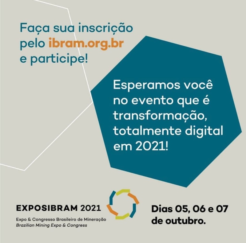 COMEÇA AMANHÃ MAIOR EVENTO DO SETOR DE MINERAÇÃO