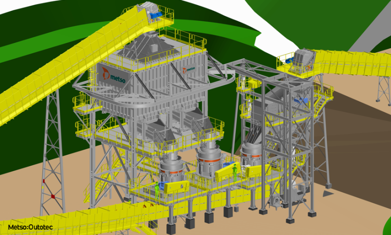 BRITAGEM MODULAR E DRY STACKING NA MINA DE POSSE