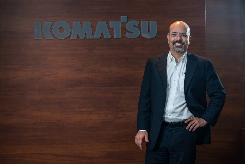 KOMATSU TEM NOVO PRESIDENTE & CEO À FRENTE DA COMPANHIA