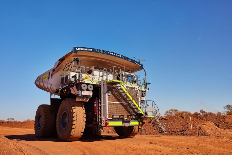 FORTESCUE E LIEBHERR ASSINAM PARCERIA DE US$ 2,8 BILHÕES