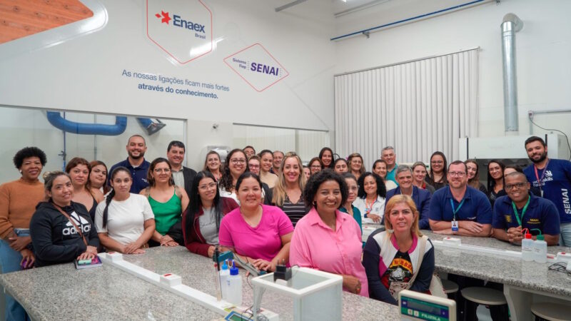 ENAEX BRASIL FORTALECE PRESENÇA FEMININA EM PARCERIA COM O SENAI